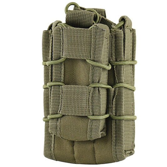 Tactical Molle Mother and Child Magazine Pouch Open-Top Single Pistol Mag Pouch AR/M4/M16 Cartridge Clip Pouch Hunting Bag