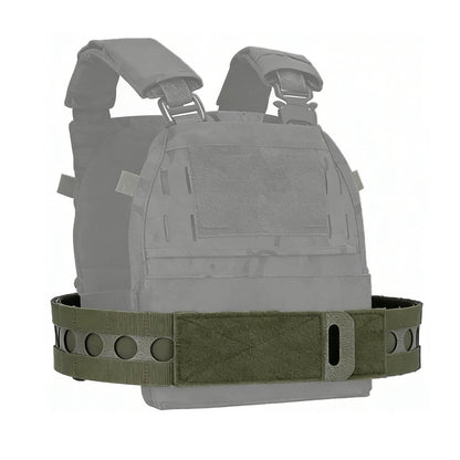 MOLLE Quick Release Cummerbund 3 Semi-Rigid Tactical Waistband Quick Disconnect Hook & Loop Strap for Plate Vest, Gear