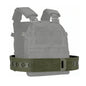 MOLLE Quick Release Cummerbund 3 Semi-Rigid Tactical Waistband Quick Disconnect Hook & Loop Strap for Plate Vest, Gear