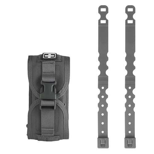 Tactical Vest Belt MOLLE Compact Medical Pouch V2 Disassembly Small Medical Bag Nylon Hunting and Hiking Equipment