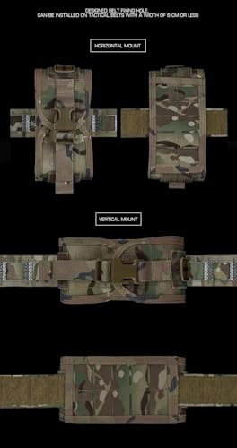 Tactical Vest Belt MOLLE Compact Medical Pouch V2 Disassembly Small Medical Bag Nylon Hunting and Hiking Equipment