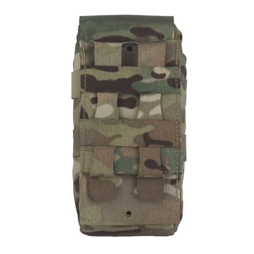 Tactical Small First Aid Kit Quick Release Magazine Pouch Tear-Away MOLLE IFAK Bag Medical Kit for Camping, Hunting, etc.