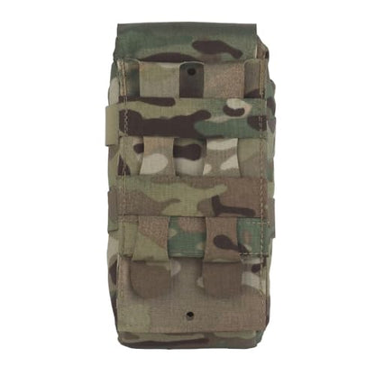 Tactical Small First Aid Kit Quick Release Magazine Pouch Tear-Away MOLLE IFAK Bag Medical Kit for Camping, Hunting, etc.