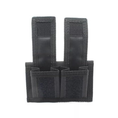 Tactical Speedloader Pouch Case Holder Nylon Tactical Double Speedloader Belt for Double Speedloader Pouch Case