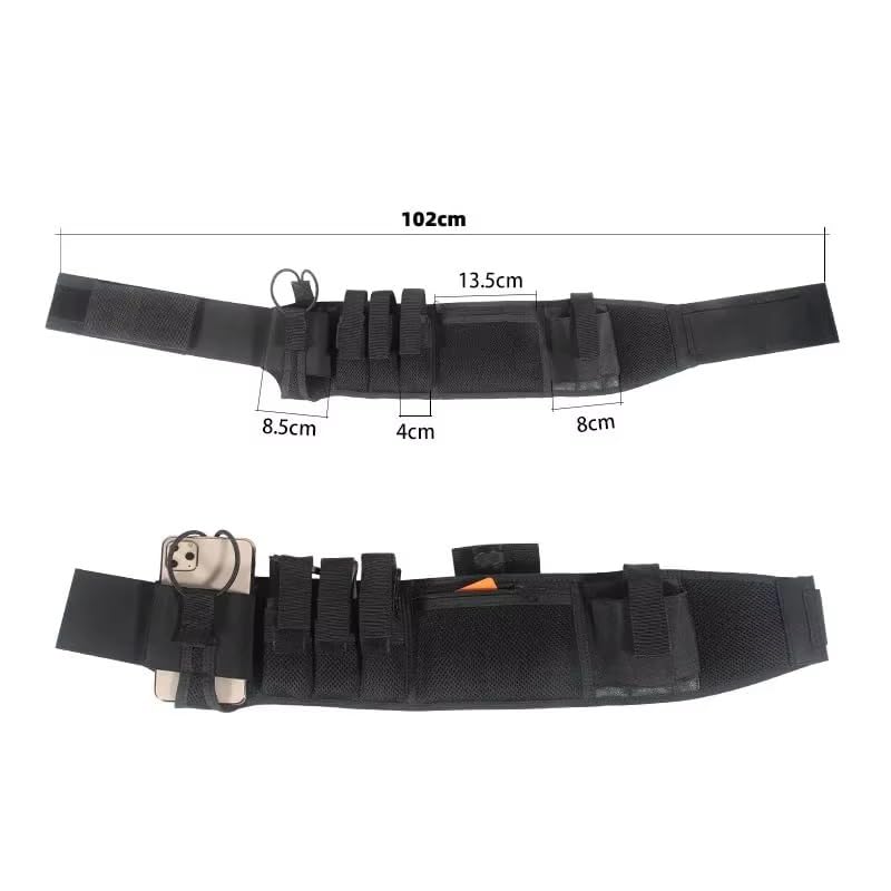 Men Tactical Belly Band Concealed Carry Gun Holster Universal Invisible Waist Pistol Holster Adjustable Hunting Battle Belt