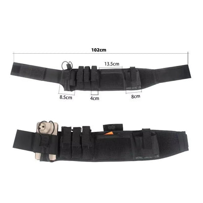 Men Tactical Belly Band Concealed Carry Gun Holster Universal Invisible Waist Pistol Holster Adjustable Hunting Battle Belt