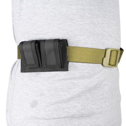 Tactical Speedloader Pouch Case Holder Nylon Tactical Double Speedloader Belt for Double Speedloader Pouch Case