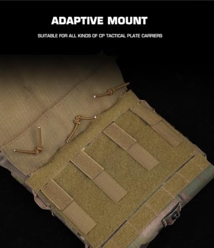 Tactical Triple Mag Pouch 5.56 Elastic Insert,Tactical Bag Fast Draw MOLLE Mag Pouches for Tactical Vest S.PC J.PC Accessories