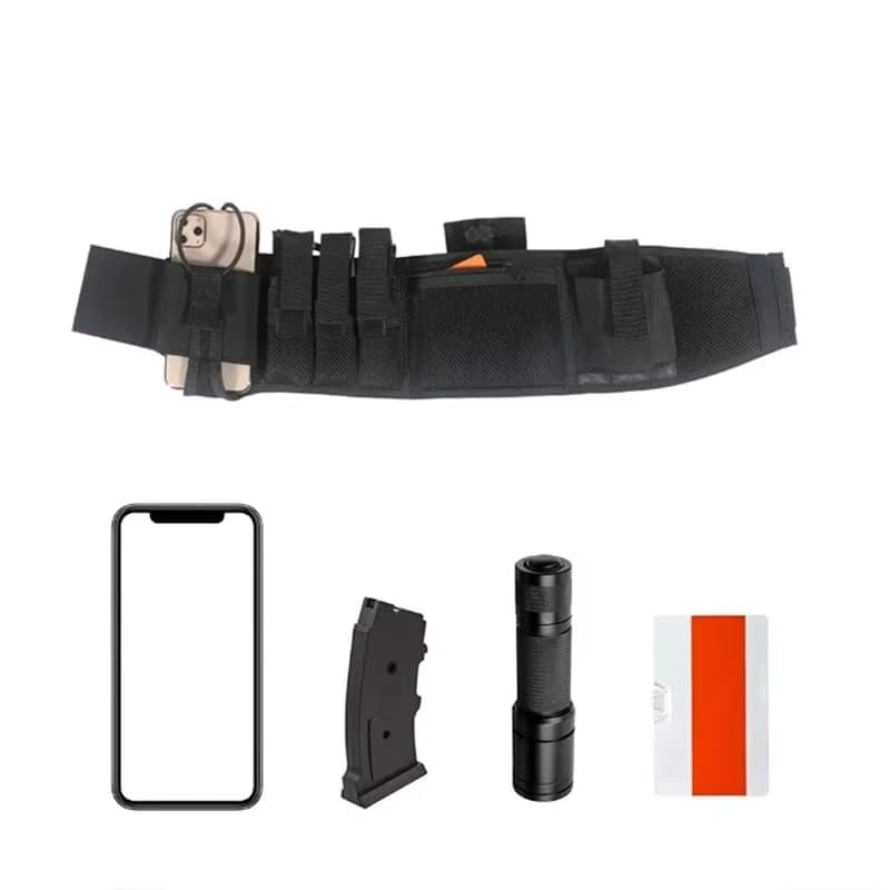 Men Tactical Belly Band Concealed Carry Gun Holster Universal Invisible Waist Pistol Holster Adjustable Hunting Battle Belt