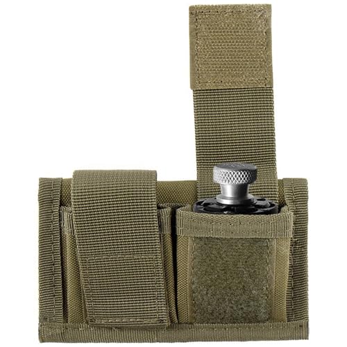 Tactical Speedloader Pouch Case Holder Nylon Tactical Double Speedloader Belt for Double Speedloader Pouch Case