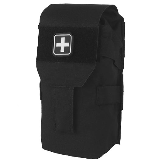 Tactical Small First Aid Kit Quick Release Magazine Pouch Tear-Away MOLLE IFAK Bag Medical Kit for Camping, Hunting, etc.