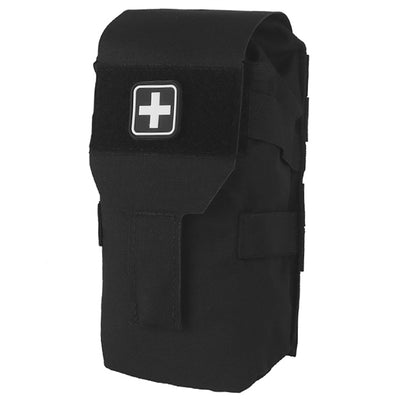 Tactical Small First Aid Kit Quick Release Magazine Pouch Tear-Away MOLLE IFAK Bag Medical Kit for Camping, Hunting, etc.