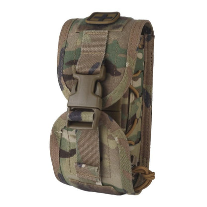 Tactical Vest Belt MOLLE Compact Medical Pouch V2 Disassembly Small Medical Bag Nylon Hunting and Hiking Equipment
