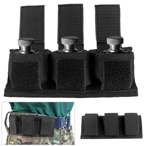 Tactical Speedloader Pouch Case Holder Nylon Tactical Double Speedloader Belt for Double Speedloader Pouch Case