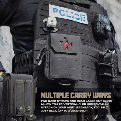 Tactical Medical Pouch MOLLE EMT First Aid Pouch IFAK Utility Pouch Trauma Bag Emergency Trauma Bag