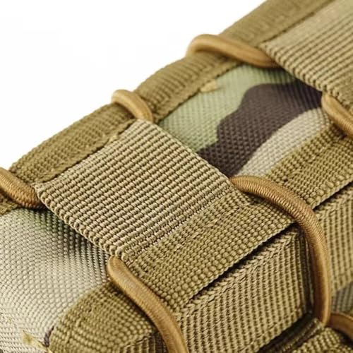 Tactical Molle Mother and Child Magazine Pouch Open-Top Single Pistol Mag Pouch AR/M4/M16 Cartridge Clip Pouch Hunting Bag