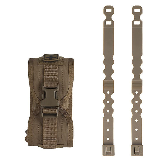Tactical Vest Belt MOLLE Compact Medical Pouch V2 Disassembly Small Medical Bag Nylon Hunting and Hiking Equipment