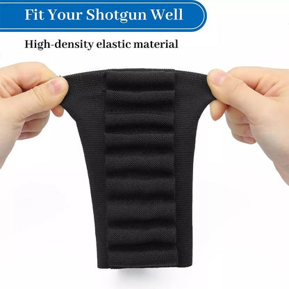 Tactical Buttstock 9 Rounds Rifle Ammo Pouch for .270, .30-30, .30-06, .45, 0.30in to 0.50in Ammo Shotgun Holder for Hunting