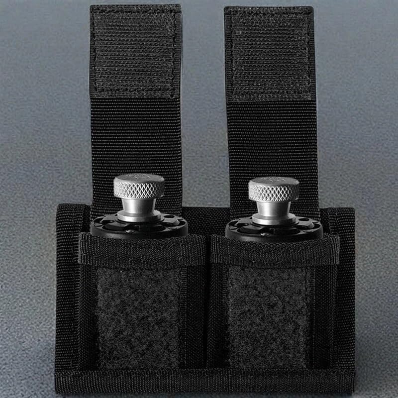 Tactical Speedloader Pouch Case Holder Nylon Tactical Double Speedloader Belt for Double Speedloader Pouch Case