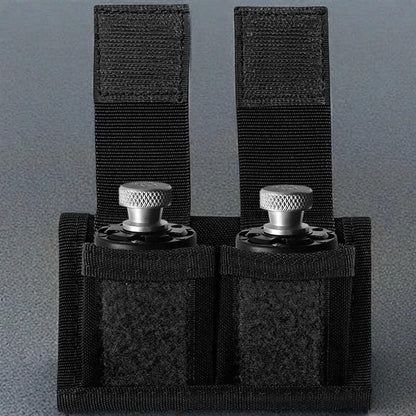 Tactical Speedloader Pouch Case Holder Nylon Tactical Double Speedloader Belt for Double Speedloader Pouch Case