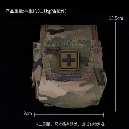 Lle Tactical Medical Bag Quick Release EMT IFAK First Aid Pouch MED Belt Bag Small Portable Utility Emergency Survival Pack
