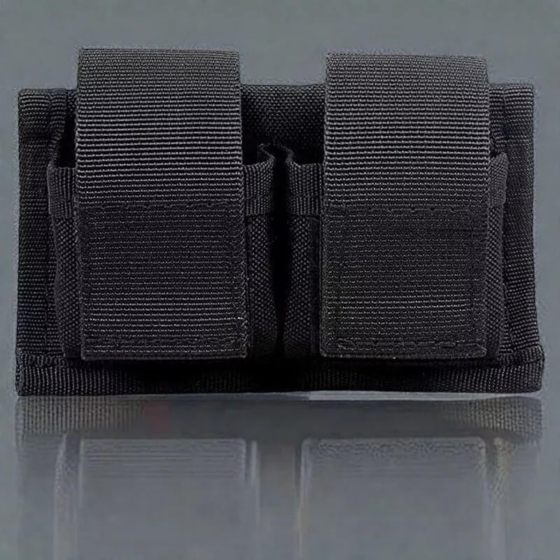 Tactical Speedloader Pouch Case Holder Nylon Tactical Double Speedloader Belt for Double Speedloader Pouch Case