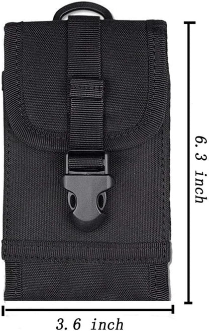 Universal Tactical MOLLE Holster Army Mobile Phone Belt Pouch EDC Security Pack Carry Accessory Kit Waist Bag Case(Acu)