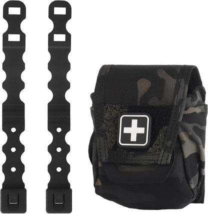 Lle Tactical Medical Bag Quick Release EMT IFAK First Aid Pouch MED Belt Bag Small Portable Utility Emergency Survival Pack