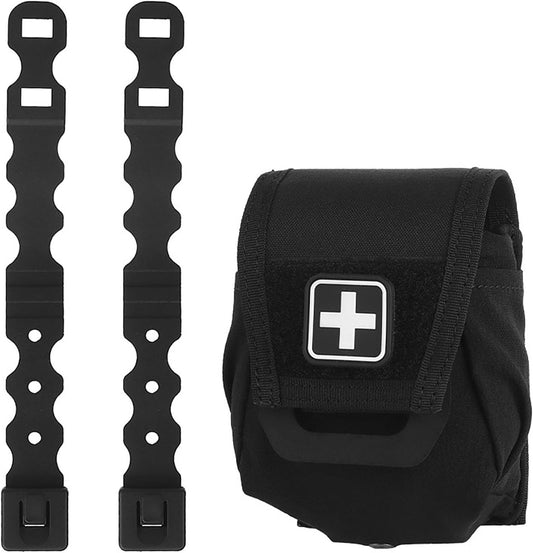 Lle Tactical Medical Bag Quick Release EMT IFAK First Aid Pouch MED Belt Bag Small Portable Utility Emergency Survival Pack