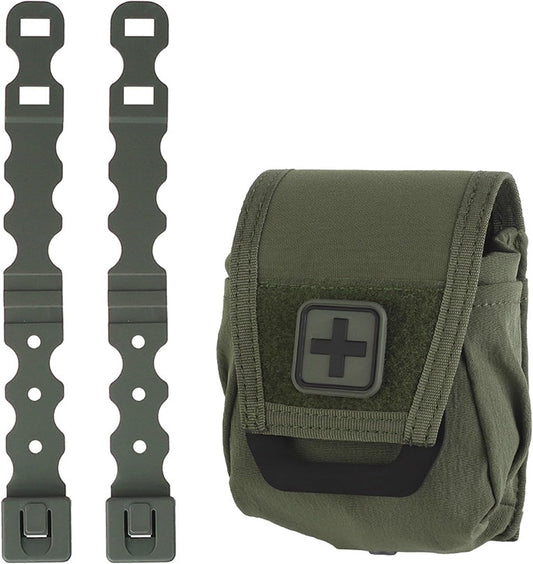 Lle Tactical Medical Bag Quick Release EMT IFAK First Aid Pouch MED Belt Bag Small Portable Utility Emergency Survival Pack