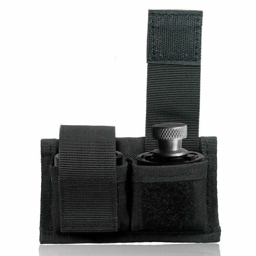 Tactical Speedloader Pouch Case Holder Nylon Tactical Double Speedloader Belt for Double Speedloader Pouch Case