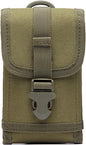Universal Tactical MOLLE Holster Army Mobile Phone Belt Pouch EDC Security Pack Carry Accessory Kit Waist Bag Case(Acu)