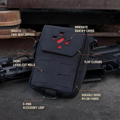 Tactical Medical Pouch MOLLE EMT First Aid Pouch IFAK Utility Pouch Trauma Bag Emergency Trauma Bag