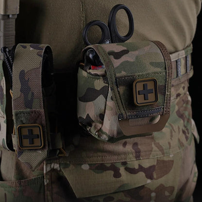 Lle Tactical Medical Bag Quick Release EMT IFAK First Aid Pouch MED Belt Bag Small Portable Utility Emergency Survival Pack