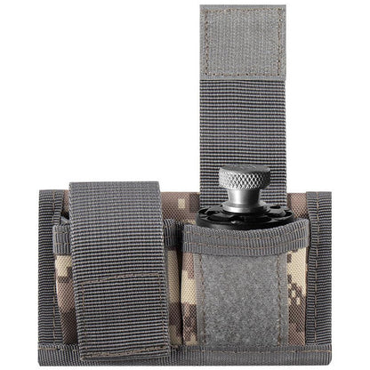 Tactical Speedloader Pouch Case Holder Nylon Tactical Double Speedloader Belt for Double Speedloader Pouch Case