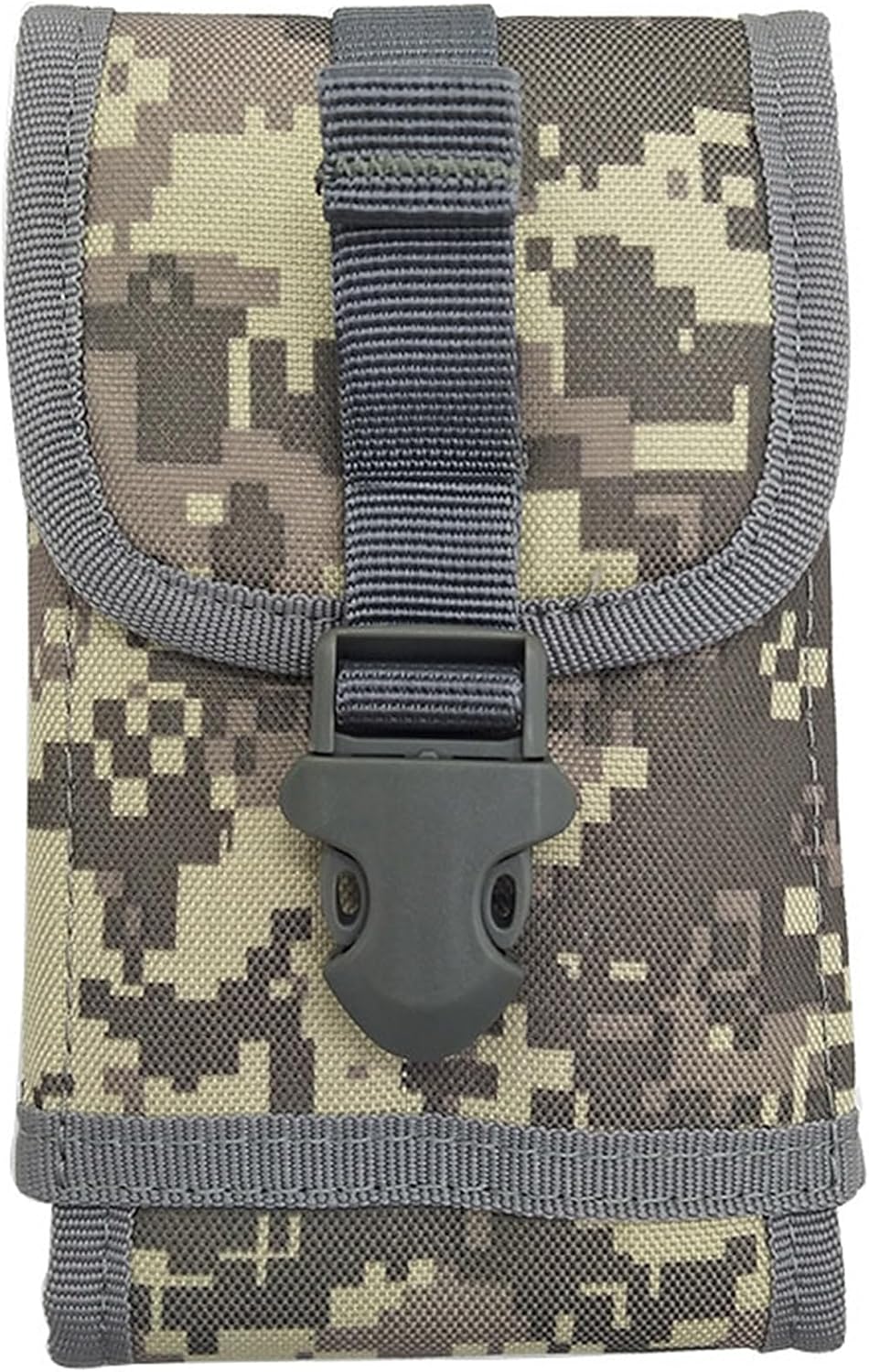Universal Tactical MOLLE Holster Army Mobile Phone Belt Pouch EDC Security Pack Carry Accessory Kit Waist Bag Case(Acu)