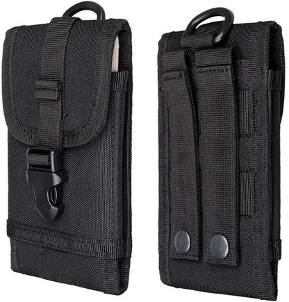 Universal Tactical MOLLE Holster Army Mobile Phone Belt Pouch EDC Security Pack Carry Accessory Kit Waist Bag Case(Acu)