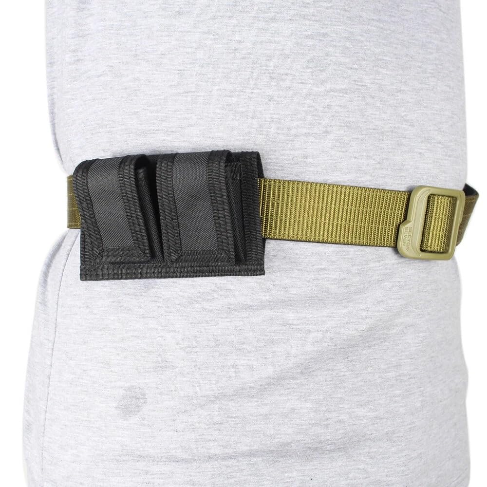 Tactical Speedloader Pouch Case Holder Nylon Tactical Double Speedloader Belt for Double Speedloader Pouch Case