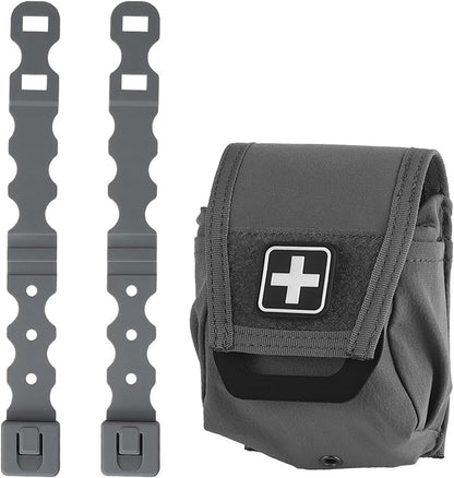 Lle Tactical Medical Bag Quick Release EMT IFAK First Aid Pouch MED Belt Bag Small Portable Utility Emergency Survival Pack