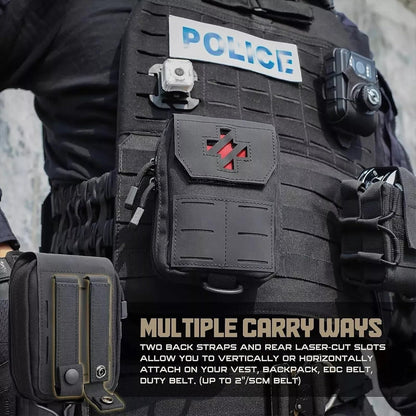 Tactical Medical Pouch MOLLE EMT First Aid Pouch IFAK Utility Pouch Trauma Bag Emergency Trauma Bag