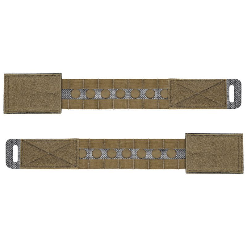 MOLLE Quick Release Cummerbund 3 Semi-Rigid Tactical Waistband Quick Disconnect Hook & Loop Strap for Plate Vest, Gear