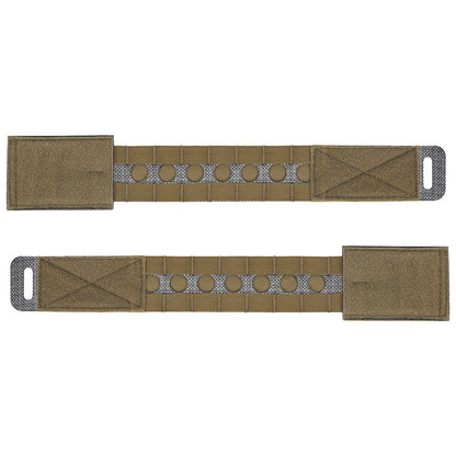 MOLLE Quick Release Cummerbund 3 Semi-Rigid Tactical Waistband Quick Disconnect Hook & Loop Strap for Plate Vest, Gear